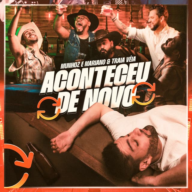 Aconteceu de novo - Ao vivo